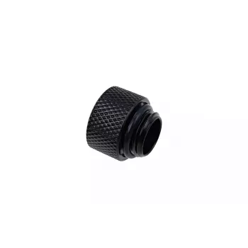 Alphacool 17254 – savienotājs šķidruma dzesēšanai, 1/4 inch vītne, melns