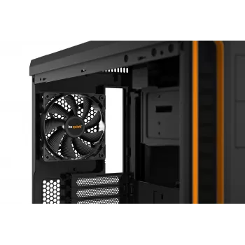 be quiet Pure Base 600 Window Midi Tower Melns, Oranžs