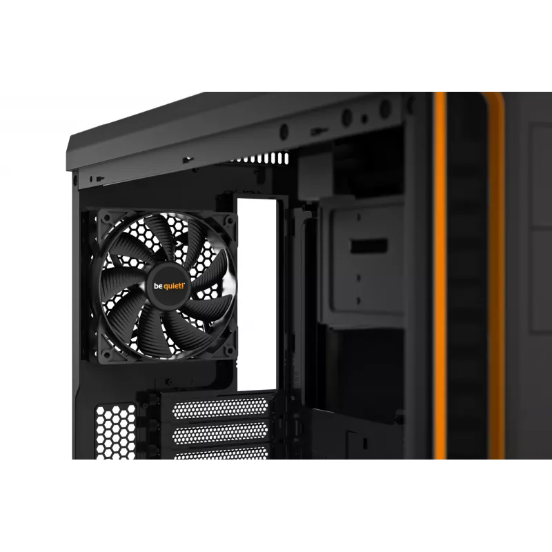be quiet Pure Base 600 Window Midi Tower Melns, Oranžs