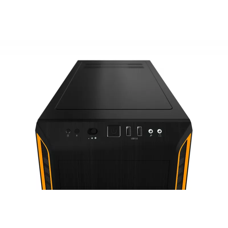 be quiet Pure Base 600 Window Midi Tower Melns, Oranžs