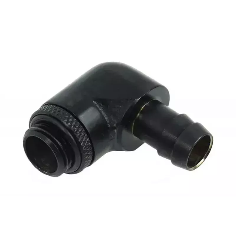 Savienotājelements Alphacool 17136, misiņš, melns, 35 mm plats, 17 mm dziļš, 29 mm augsts