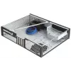 Korpuss Silverstone ML04 HTPC Melns