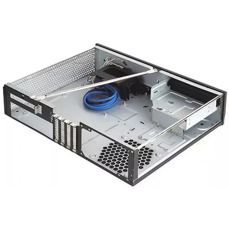 Korpuss Silverstone ML04 HTPC Melns