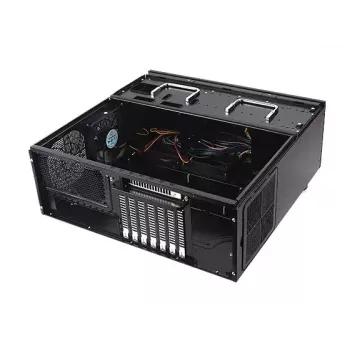 PC korpuss SilverStone Grandia GD07 HTPC Melns