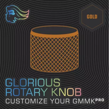 Glorious Gaming Rotary Knob – taustiņu rotācijas poga