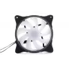 Ventilators Alphacool Rise Aurora 12 cm melns caurspīdīgs 2600 RPM 118,9 m³/h