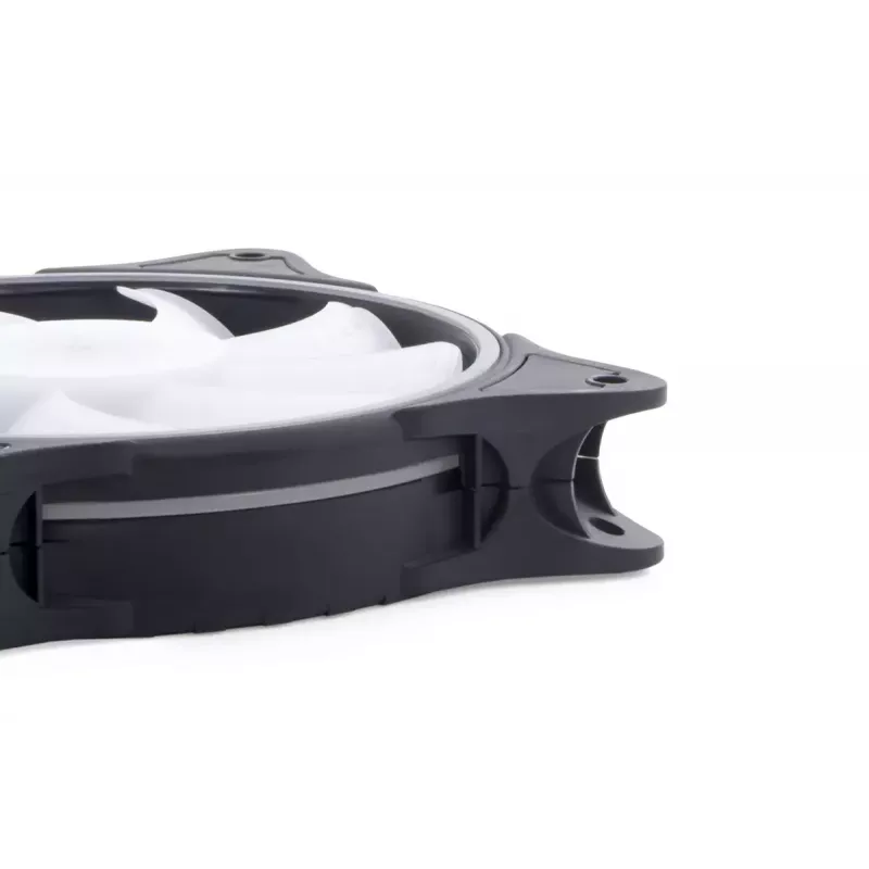 Ventilators Alphacool Rise Aurora 12 cm melns caurspīdīgs 2600 RPM 118,9 m³/h