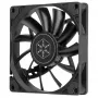 Ventilators SilverStone Air Slimmer 90 9.2 cm Melns 500-2500 RPM Hidrauliskais gultnis