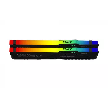 Kingston Technology FURY Beast 16GB 5600MT/s DDR5 CL40 DIMM (2 moduļu komplekts) RGB