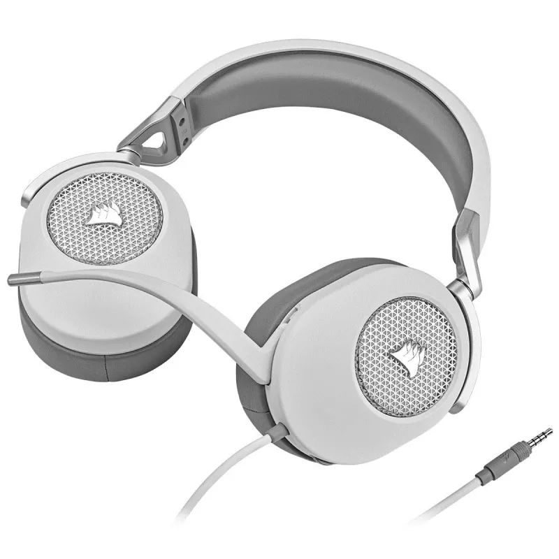 CORSAIR Gaming Headset HS65 - 3.5mm - Surround - Balts