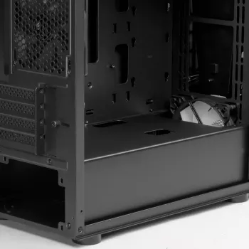 PC korpuss Silverstone FARA V1M PRO Tower Melns