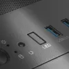 PC korpuss Silverstone FARA V1M PRO Tower Melns