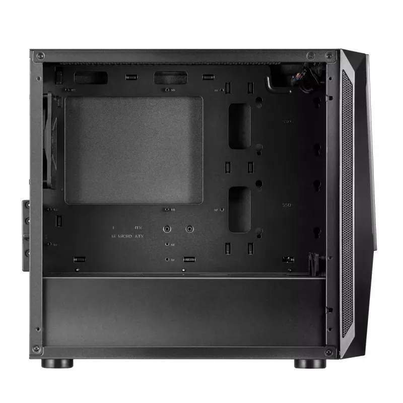 PC korpuss Silverstone FARA V1M PRO Tower Melns