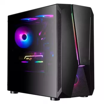 PC korpuss Silverstone FARA V1M PRO Tower Melns