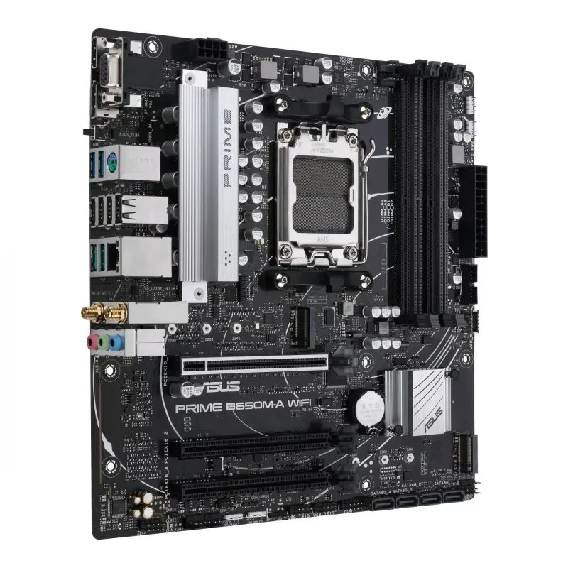 ASUS PRIME B650M-A WIFI AMD B650 Socket AM5 micro ATX mātesplate