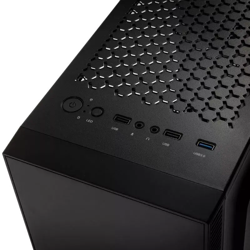 PC korpuss Kolink Inspire K9 ARGB Midi Tower Melns