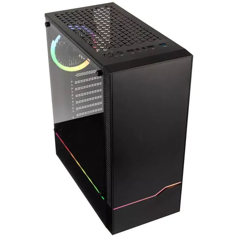 PC korpuss Kolink Inspire K9 ARGB Midi Tower Melns