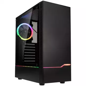 PC korpuss Kolink Inspire K9 ARGB Midi Tower Melns