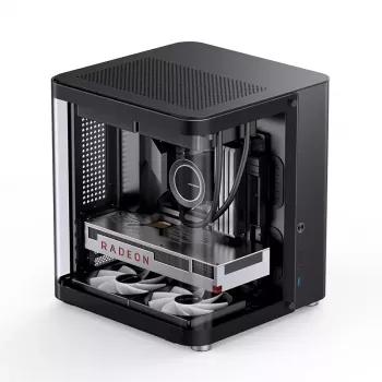 PC korpuss Jonsbo TK-1 2.0 Mini Tower Melns