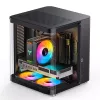 PC korpuss Jonsbo TK-1 2.0 Mini Tower Melns