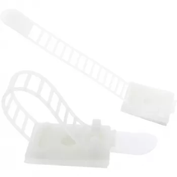 Pielāgojams kabeļu skava InLine 64mm dabīgs 10gab