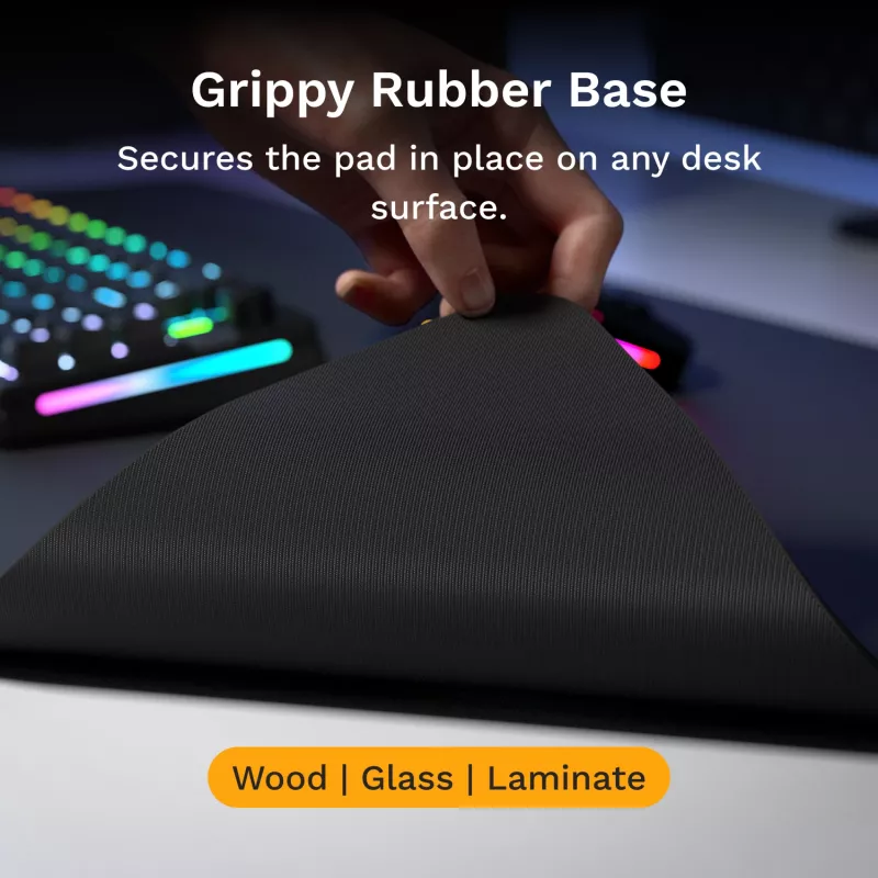 Glorious Gaming Glorious Mouse Pad 2 XL Edgeless Black – liels bezmalu paliktnis precīzai pelei