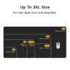 Glorious Gaming Glorious Mouse Pad 2 XL Edgeless Black – liels bezmalu paliktnis precīzai pelei