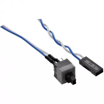 InLine Power Reset Button ar kabeli 30cm InLine 26648A