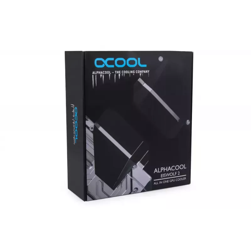 Alphacool Eiswolf 2 AIO 360 mm GPU dzesētājs RTX 4090 Founders Edition ar aizmugures plāksni