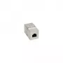 InLine Cat.6 Adapter pilnībā ekranēts metāla 2x RJ45 sievišķais-sievišķais caurspraudnis