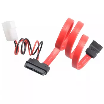 SATA kabelis slīpajiem optiskajiem diskiem Akasa AK-CB050-40 0.4m
