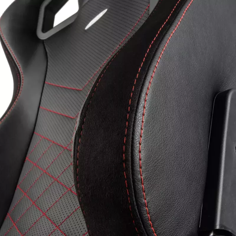 Spēļu krēsls noblechairs EPIC Padded seat Black Red 120 kg