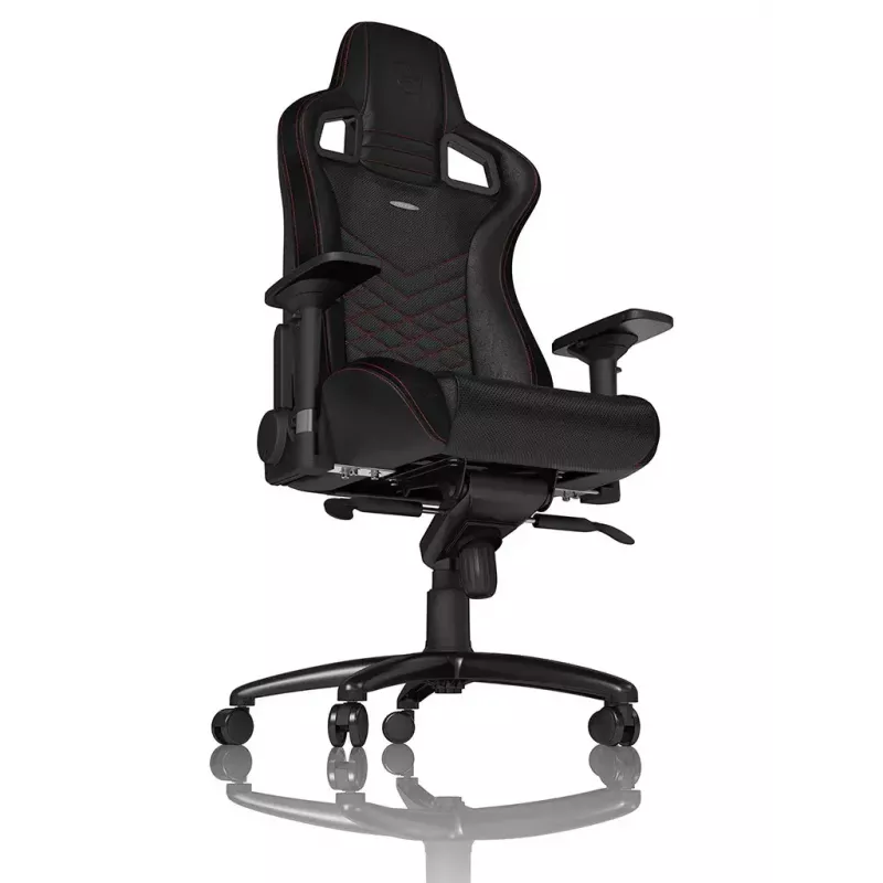 Spēļu krēsls noblechairs EPIC Padded seat Black Red 120 kg