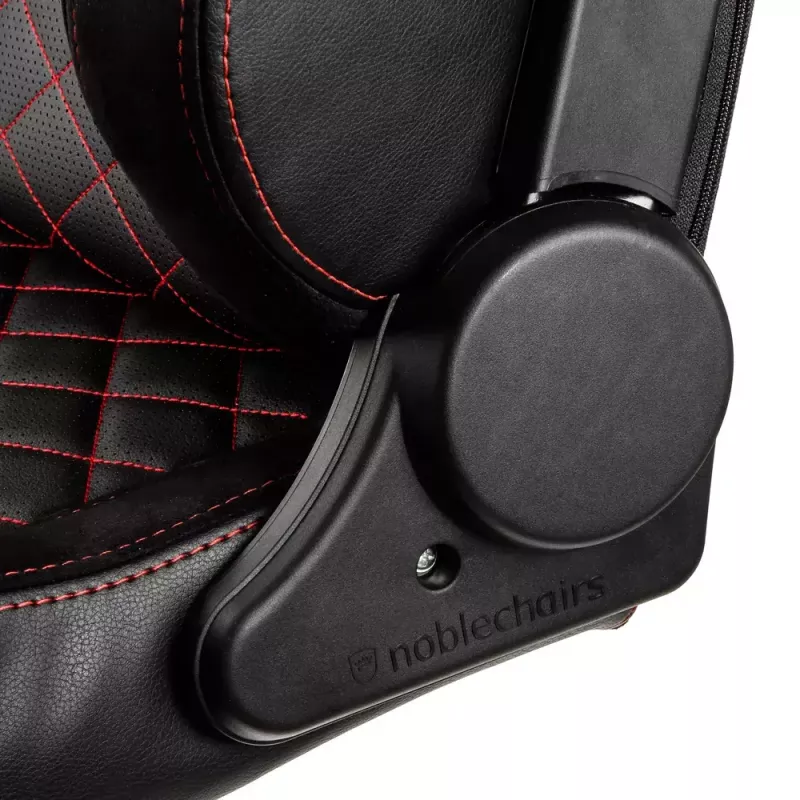 Spēļu krēsls noblechairs EPIC Padded seat Black Red 120 kg