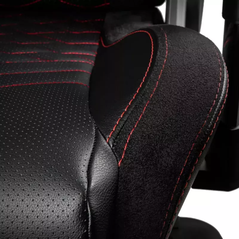 Spēļu krēsls noblechairs EPIC Padded seat Black Red 120 kg