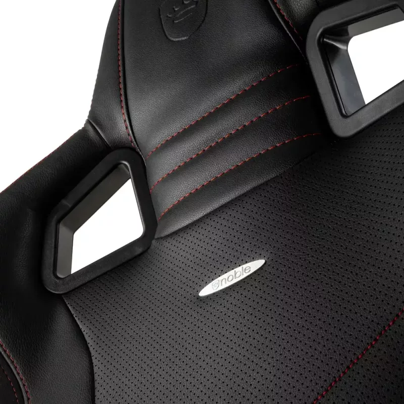 Spēļu krēsls noblechairs EPIC Padded seat Black Red 120 kg