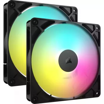 Corsair RS140 ARGB 14 cm vents ventilators melns 330-1700 RPM