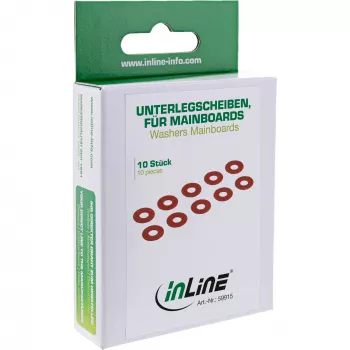InLine Paplāksnes PC un serveru mātesplatēm 10 gab. InLine 59915 Sarkanas