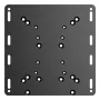 Moza Racing Flight Support Plate – Lidojuma bāzes stiprinājuma adapteris, Melns, Tērauds, 220x220 mm