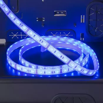 LED lente datora korpusam Phanteks PH-LEDKT_M1 — universāla saderība, 1 gab.
