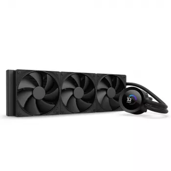 Šķidruma dzesēšanas sistēma NZXT Kraken Plus 360 12 cm Melns