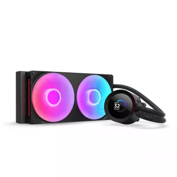 NZXT CPU Dzesētājs Kraken Plus 240 RGB Melns
