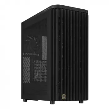 PC korpuss ASUS 90DC00M0-B39040, ATX atbalsts, Melns, priekšā 2×160mm ventilatori, aizmugurē 1×120mm, 2×3.5 collu + 2×2.5 collu vietas, 2×USB 3.2 GEN1