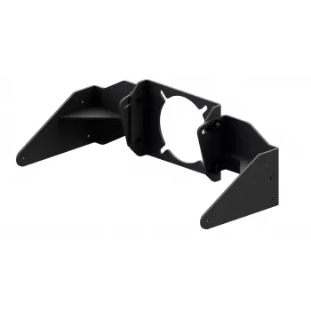 Racing stūres pamatnes stiprinājums Res-Tech GT DD SUPPORT SIMUCUBE, melns, 2 kg, saderīgs ar GT rāmi