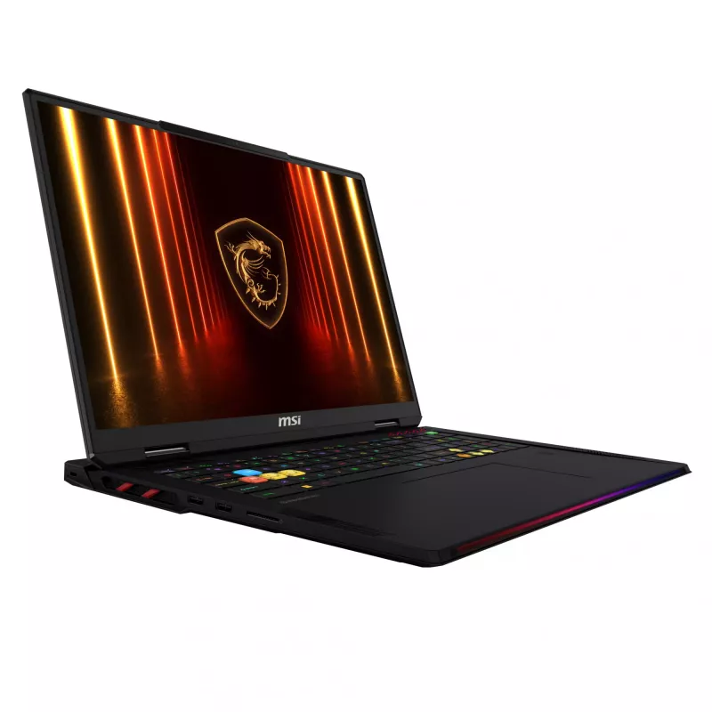 Portatīvais dators MSI Raider 18 HX AI A2XWJG 18 collu Intel Core Ultra 9 285HX 64GB 4TB NVIDIA GeForce RTX 5090 Windows 11 Pro