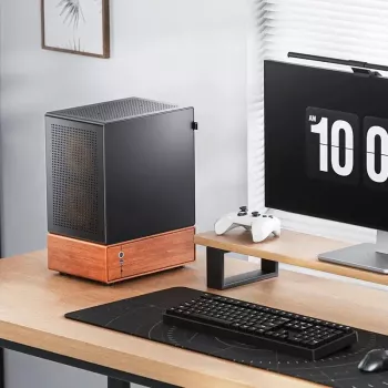 Korpus Jonsbo T7 Midi-Tower mATX Rūdīts Stikls melns