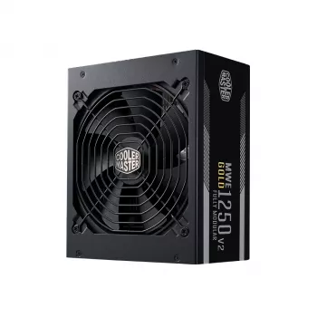 COOLER MASTER Barošanas bloks MWE 1250 V2 Gold Pilnībā modulārs 1250W ATX Melns