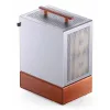 PC korpuss Jonsbo T7 Midi Tower mATX Rūdīts stikls Sudrabs