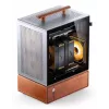 PC korpuss Jonsbo T7 Midi Tower mATX Rūdīts stikls Sudrabs