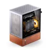 PC korpuss Jonsbo T7 Midi Tower mATX Rūdīts stikls Sudrabs